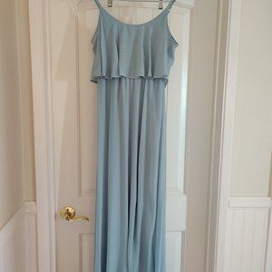 Caitlin Ruffle Maxi Dress